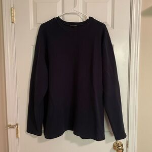 Men’s Banana Republic Crew Neck Sweater Dark Navy Blue size XXL